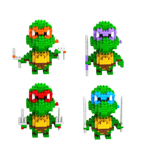 144 pcs unisex hành động pokemaned loạt Nano khối Nhựa <span class=keywords><strong>sembo</strong></span> gạch giáo dục DIY Xây dựng đồ chơi cho trẻ em lấy cảm hứng từ động vật - Product Image 5