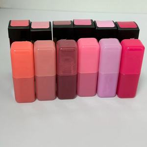 HU Nuovo Blush Liquido Bubble Gum 6 Colori Vegano Impermeabile Trucco Blush e Lucidalabbra Doppio Uso Naturale Lunga Durata - Product Image 1