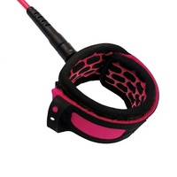 Double Surf Coil Longboard Gear avec Leash de Surf Rotatif pour Planche Droite, Attache Cheville, Accessoire d'Outil de Surf pour Activités Aquatiques