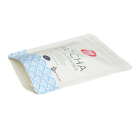 Emballage Pochette Stand-Up Personnalisée LT, Refermable, Alimentaire (Thé, Snacks, Gâteaux), Finition Mate, Fermeture Éclair, Film PET Mylar, Feuille d'Aluminium, Plastique