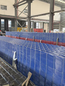 Heat Insulated Synthetic Resin Roofing Tiles Waterproof <strong>Plastic</strong> <strong>Roof</strong> Material for Gable <strong>Roof</strong> House - Product Image 4