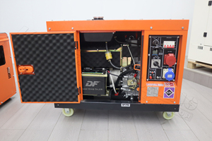5KVA 8KVA 10KVA 12KVA 15KVA 20KVAディーゼル発電機サイレント発電セットダイナモ発電機60hz Genset発電機電気 - Product Image 5