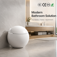 WC intelligent avec bidet à détection automatique, télécommande, design moderne, luxe, monobloc, siège électronique