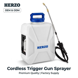 Pulvérisateur à dos HERZO 20V avec pistolet à gâchette, capacité de 12 L, pression de 4,0/5,0 bars, portée de pulvérisation de 1 à 10 m, pour l'utilisation dans les jardins et l'agriculture - Product Image 1