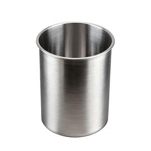 अनुकूलित गहरी ड्राइंग मुद्रांकन पॉलिश राउंड बीकर 304 स्टेनलेस स्टील कप बिना हैंडल स्टेम के - Product Image 3