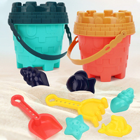 Vente en gros de jouets de plage pour enfants, personnalisés OEM/ODM, jeux de plage d'été en plein air, seau, pelle, ensemble de jouets de plage pour enfants