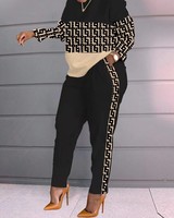 Vêtements tendance pour femmes, vêtements de créateurs, vêtements de marque, ensemble chemise et pantalon pour femmes
