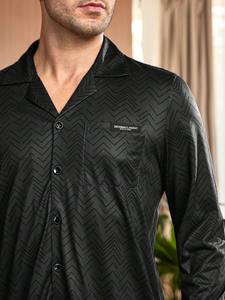 Pigiama Estivo da <span class=keywords><strong>Uomo</strong></span> Personalizzabile, Ecologico, Casual, Sexy, Traspirante e ad Asciugatura Rapida - Product Image 5