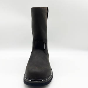 أحذية عمل من الجلد الطبيعي بنعل مطاطي سميك متوسط أنبوب طويل للشتاء والخريف من JDS - Product Image 2