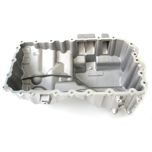 11137618512 7618512 SK265512 Bac à huile moteur en aluminium avec bouchon de <span class=keywords><strong>vidange</strong></span> pour <span class=keywords><strong>BMW</strong></span> 228i 320i 328i 428i 528i <span class=keywords><strong>X1</strong></span> Z4 L4 2.0L (2012-2017) - Product Image 2