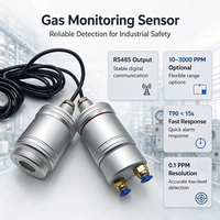 Modul Sensor Gas Etilena C2H4 Elektrokimia RS485 0-500PPM Detektor Gas Industri
