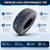 Ban Mobil Penumpang SUV Premium Musim Panas 235/65R17 235/75R15 Bersertifikasi ECE Radial Tubeless Roda Karet