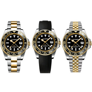 Oem Watches Custom Brand NH34 Movement <b>Automatic</b> Mechanical Luxury Stainless Steel Luminous <b>Wristwatches</b> Men - Product Image 2