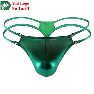 Traje de escenario de cuero Tanga sexy Hombres Tanga barata Hombres Calzoncillos de <span class=keywords><strong>baile</strong></span> Hombres Ropa interior Nylon - Product Image 6