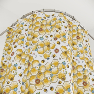 <span class=keywords><strong>Rideau</strong></span> de <span class=keywords><strong>douche</strong></span> imperméable 100 % polyester à motif floral <span class=keywords><strong>nid</strong></span> <span class=keywords><strong>d</strong></span>'<span class=keywords><strong>abeille</strong></span>, mignon, pour la <span class=keywords><strong>d</strong></span>écoration de salle de bain, motif insectes printaniers, <span class=keywords><strong>rideau</strong></span> en tissu personnalisé - Product Image 3