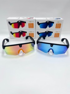 Gafas Inteligentes AIMB-V7 para Llamadas, Reproducción de Música, Grabación de Fotos/Vídeos, Asistente de Voz con IA, Control por Botones Táctiles, 150 mAh - Product Image 6