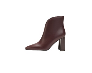 <span class=keywords><strong>Bottines</strong></span> <span class=keywords><strong>Chelsea</strong></span> coréennes à bout pointu et découpe en V pour <span class=keywords><strong>femme</strong></span>, <span class=keywords><strong>talon</strong></span> bloc haut, en cuir véritable, formelles pour le bureau, automne - Product Image 5