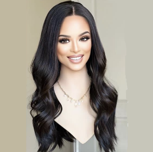 Extensiones de cabello indio sin costuras, cabello virgen Remy con densidad de 150%, ondulado, 13x4, 4x4, con encaje Frontal, venta al por mayor - Product Image 1