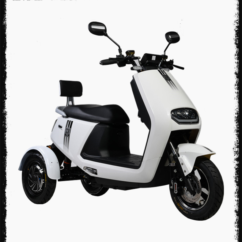 Motociclo elettrico citycoco tricicli elettrici a tre ruote triciclo elettrico ad alta velocità reverse trike tumbler