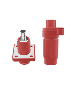 Connecteur de borne de batterie au lithium M12 Amphenol Surlok Connecteur Prise Socket Positif Négatif Mâle/Femelle - Product Image 3