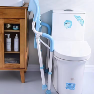 Bath Toilet Chair for Elderly Pregnant Women Foldable Commode Shower Chair 150kg Capacity Textured Finish Rehabilitation - Product Image 1