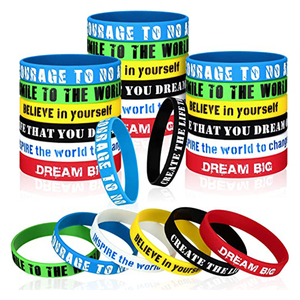 Bracelets promotionnels en coton sérigraphié, résistants aux déchirures, à changement de couleur UV, avec logo personnalisé pour cadeaux publicitaires - Product Image 6