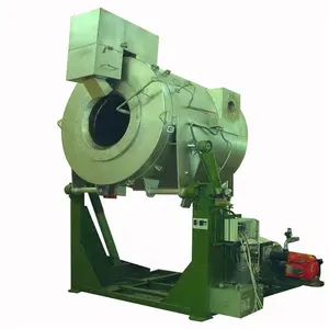 Diesel Oil Furnace Oil Fired Aluminum Melting Industrial Furnace With Riello Burner