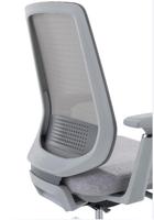Vente directe d'usine, chaise de bureau pivotante, chaise d'ordinateur, chaise d'invité, chaise ergonomique pivotante en maille, soutien lombaire