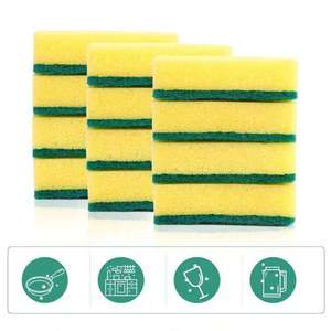 Énorme stock, vente en gros à prix réduit, éponges de nettoyage de <span class=keywords><strong>cuisine</strong></span> épaissies, éponges à récurer pour la vaisselle, les casseroles et les poêles - Product Image 4