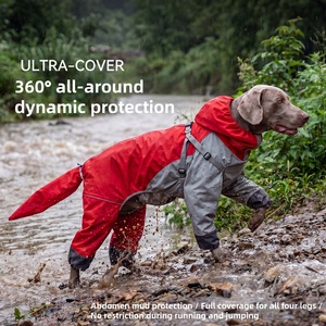 Chaqueta Impermeable para Perro Superio, Ligera, con Forro Suave, Táctica, Funcional, para Actividades al Aire Libre bajo la Lluvia - Product Image 4