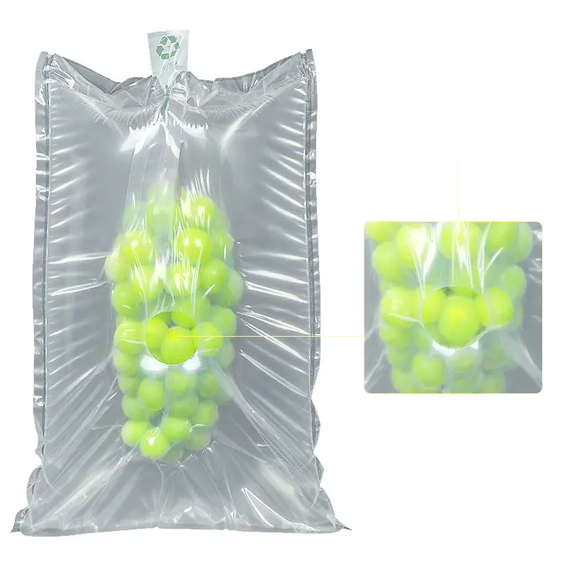 Best Price Clear Inflatable Plastic Protection Cushion Package Air Pillow Bubble Cushion Air Bags For Grape Packaging