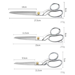 Nhà Máy Outlet thép không gỉ Sharp cắt vải quần áo kéo 8.5 inch kéo thợ may - Product Image 2