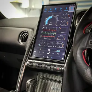 14.4" Tesla style Car Radio For Nissan GTR R35 2008-2017 Car Multimedia Player GPS Navigation Auto Stereo Radio Carplay 4G