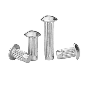Rivets auto-bloquants à tête ronde moletée en acier inoxydable 304, diamètres M2, M2.5, M3, M4, M5, norme GB827 - Product Image 1