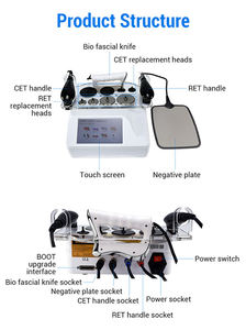 Macchina per Lifting Viso e Collo 3 in 1 da Tavolo con Terapia Tecar 448khz e 8 Lingue Opzionali - Product Image 3
