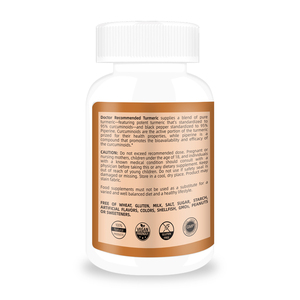 Fabricante de Suplementos Nutracéuticos de Cúrcuma y Curcumina con Bioperina para la Memoria y el Aprendizaje, 180 Cápsulas de Cúrcuma y Curcumina - Product Image 5