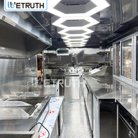 Camion à pizza Wetruth, remorque de restauration rapide, équipement de cuisine commerciale, remorque de restauration mobile, camion de restauration