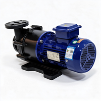 Pompa Sentrifugal Horizontal Magnetic Drive K Dnny 1.5kW KDM-J16H GFRPP/CFR ETFE Plastik 220V/380V Laju Alir 160 L/mnt