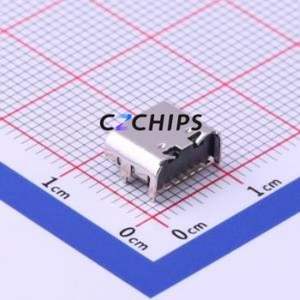 TYPE-C 6P(073) USB Connector SMD Connector ( Connector Type: Type-C )( Protocol Standard: USB 3.1 )( Gender: Female ) - Product Image 2