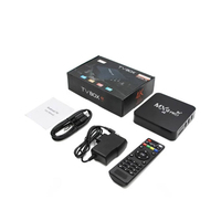 Puissantes box TV Android MXQ-pro avec Wi-Fi et Bluetooth pour la lecture multimédia vidéo 4K – Lecteur décodeur