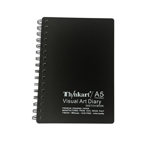 Nhà Máy bán hàng trực tiếp 8K xoắn ốc Sketchbook A4 xách tay cuốn sách vẽ 16k kraft giấy sinh viên-cụ thể cho món quà - Product Image 3