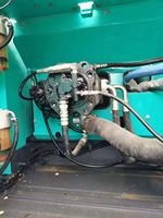 Excavatrice KOBELCO SK260 d'occasion à faible nombre d'heures de fonctionnement, engin de construction de seconde main en bon état, moteur et boîte de vitesses très rentables