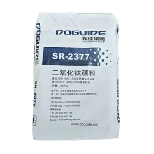 ルチル二酸化チタングレードSr2377ドグイドSR2377高品質Tio2粉末SR-2377二酸化チタン塗装紙用