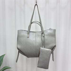 Bolso Tote de Gran Capacidad, Nuevo Modelo 2026, para Mujer, en Piel Sintética Suave, Bolso de Hombro, Juego de <span class=keywords><strong>2</strong></span> Piezas - Product Image 1