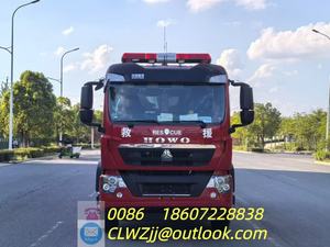 Camión Cisterna de Bomberos SINOTRUK HOWO de 8 Toneladas, Nuevo, 4x2, Diésel, con Tanque de Agua, Espuma y Polvo, 7001-10000L, 55M - Product Image 4