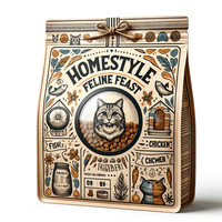 Sac en mylar personnalisé en usine emballage de sac de nourriture pour chat et chien en stock