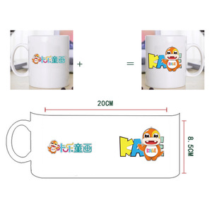 Impression Pioneer Ceramic <b>Mug</b> White 11oz Color Changing With Handle For Gifts - Product Image 2