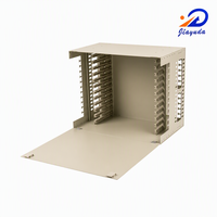 Caja Vacía para Panel de Conexión de Fibra Óptica ODF de 144 Puertos, Personalizable, para Montaje en Rack 8U, Acero Resistente de 1.2mm, Compatible con LC, SC, ST, FC