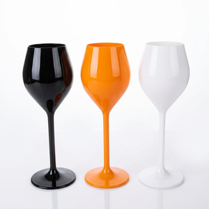 Vasos de Plástico PS Irrompibles Personalizados de 130 ml (4.3 oz) Libres de BPA en Blanco, Rosa, Dorado y Rojo para Bodas y Fiestas - Product Image 1