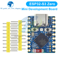 TZT ESP32-S3-Zero Papan Pengembangan Mini WiFi Bluetooth Ukuran Ultra Kecil ESP32 C3 S3 ESP 32